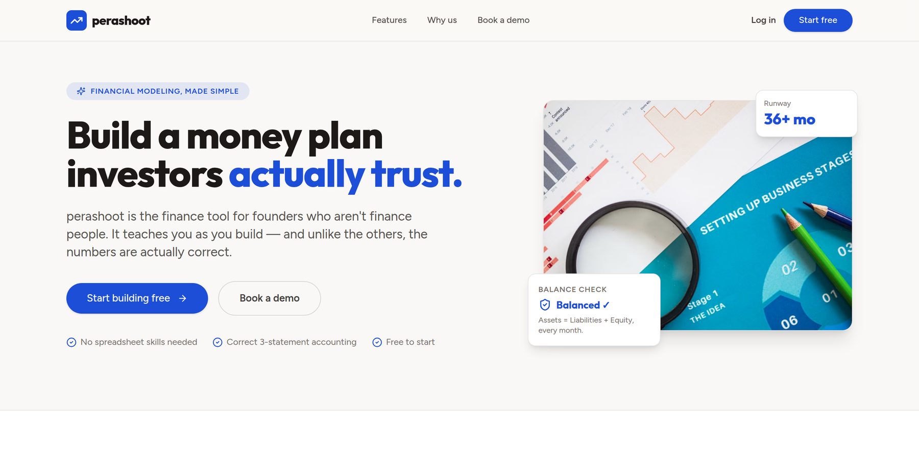 perashoot homepage
