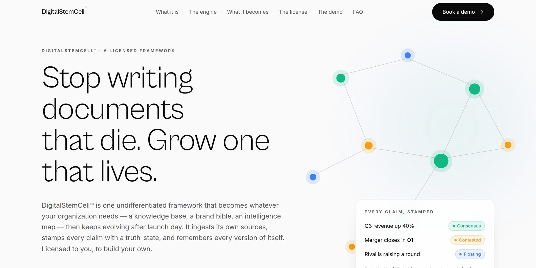 DigitalStemCell™ homepage