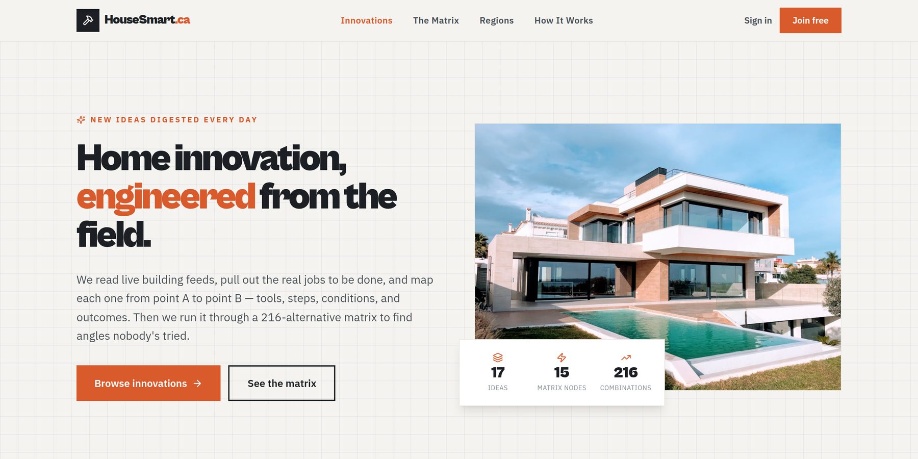 HouseSmart.ca homepage