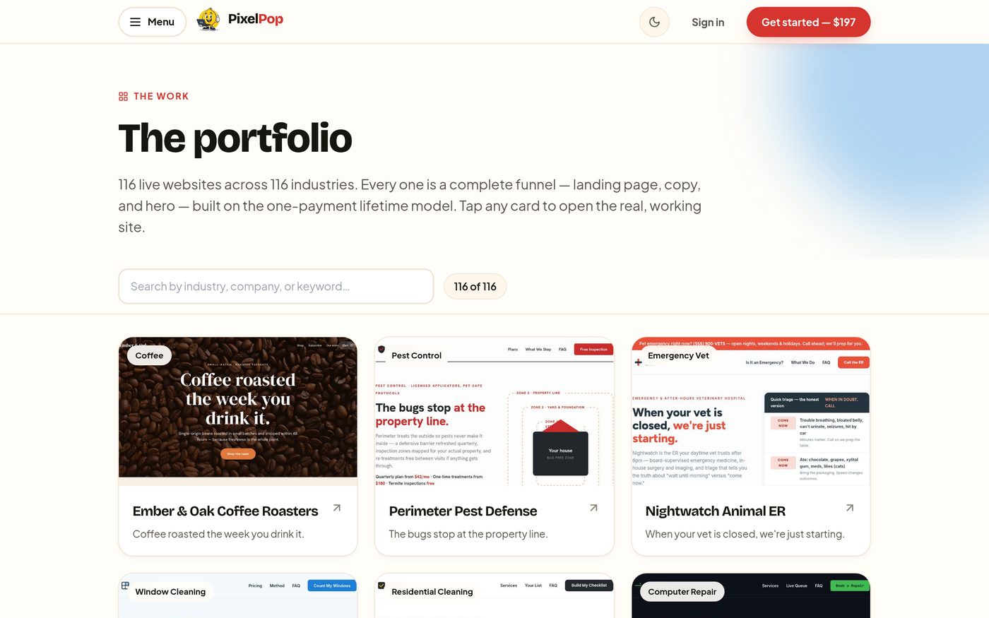 PixelPop — The portfolio
