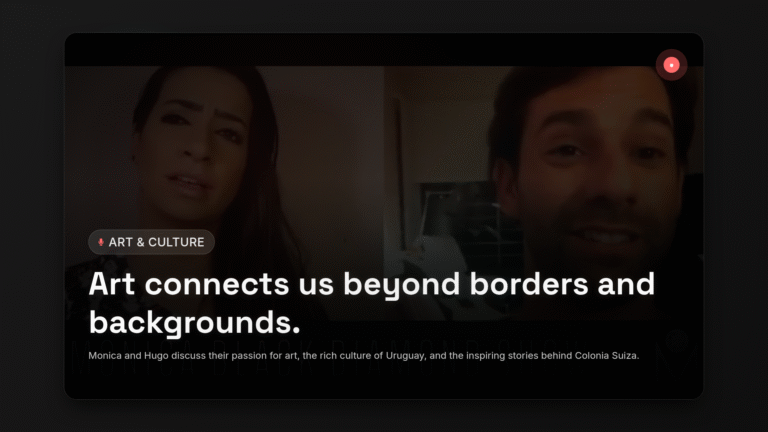 Discover Uruguay's Artistic Soul: Monica & Hugo Explore Art, Music, and Colonia Suiza