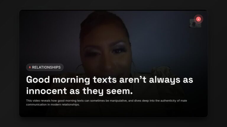 Are Good Morning Texts Manipulative? The Truth About Relationship Communication