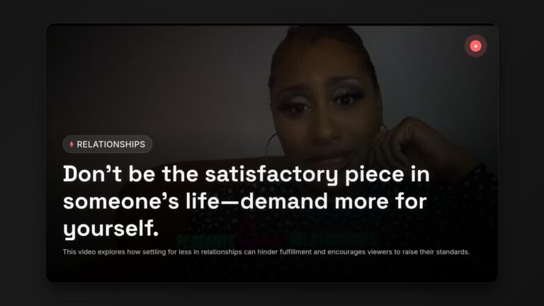 Are You Settling for Less? Raise Your Relationship Standards Now!