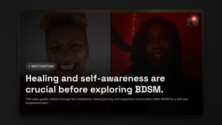 How to Start Your BDSM Journey Safely: Healing, Empowerment & Finding Community