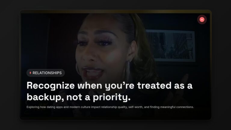 Are You Just a Backup? Unmasking Modern Dating & Relationship Risks