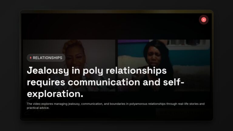 How to Navigate Jealousy in Polyamorous Relationships: Communication & Boundaries