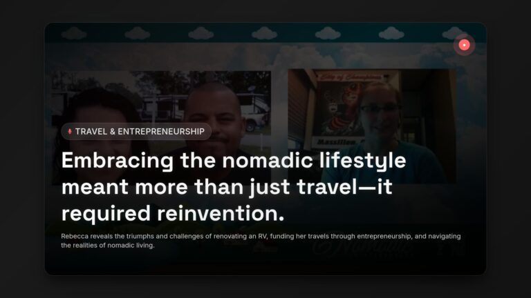 Nomadic Freedom: How Rebecca Renovated Her RV & Built a Life of Creative Adventure