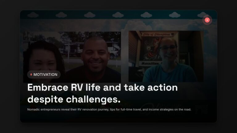 Nomadic Entrepreneurs Reveal RV Renovation Secrets & Full-Time Travel Tips
