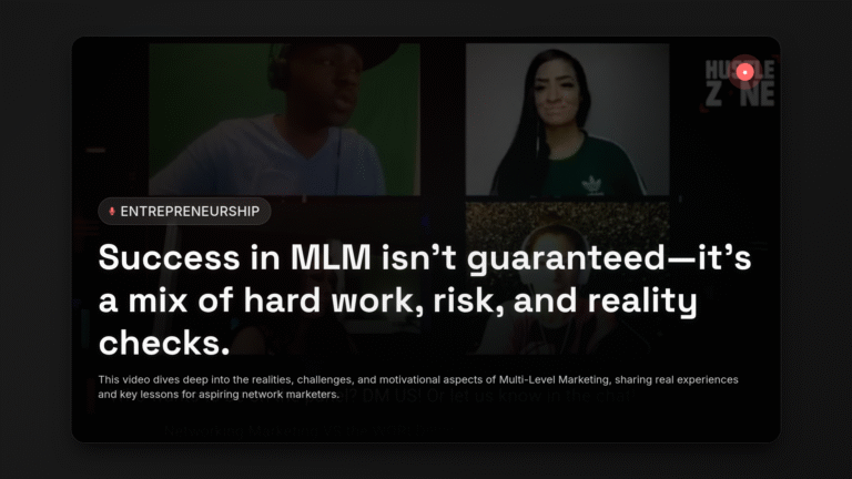 MLM Uncovered: The Real Secrets Behind Multi-Level Marketing Success & Setbacks
