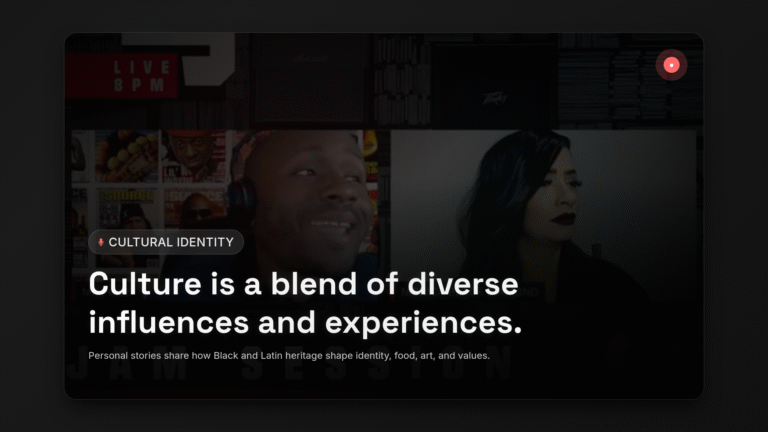 Cultural Identity Unpacked: Black & Latin Experiences, Food, and Heritage Perspectives